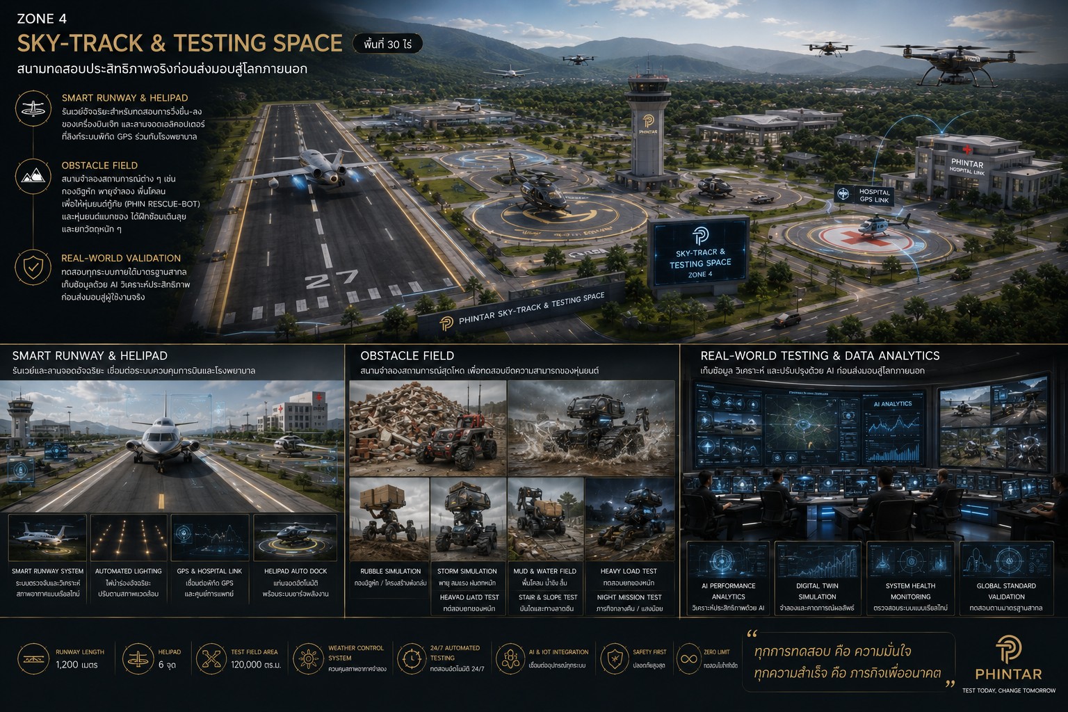 SKY-TRACK & TESTING SPACE