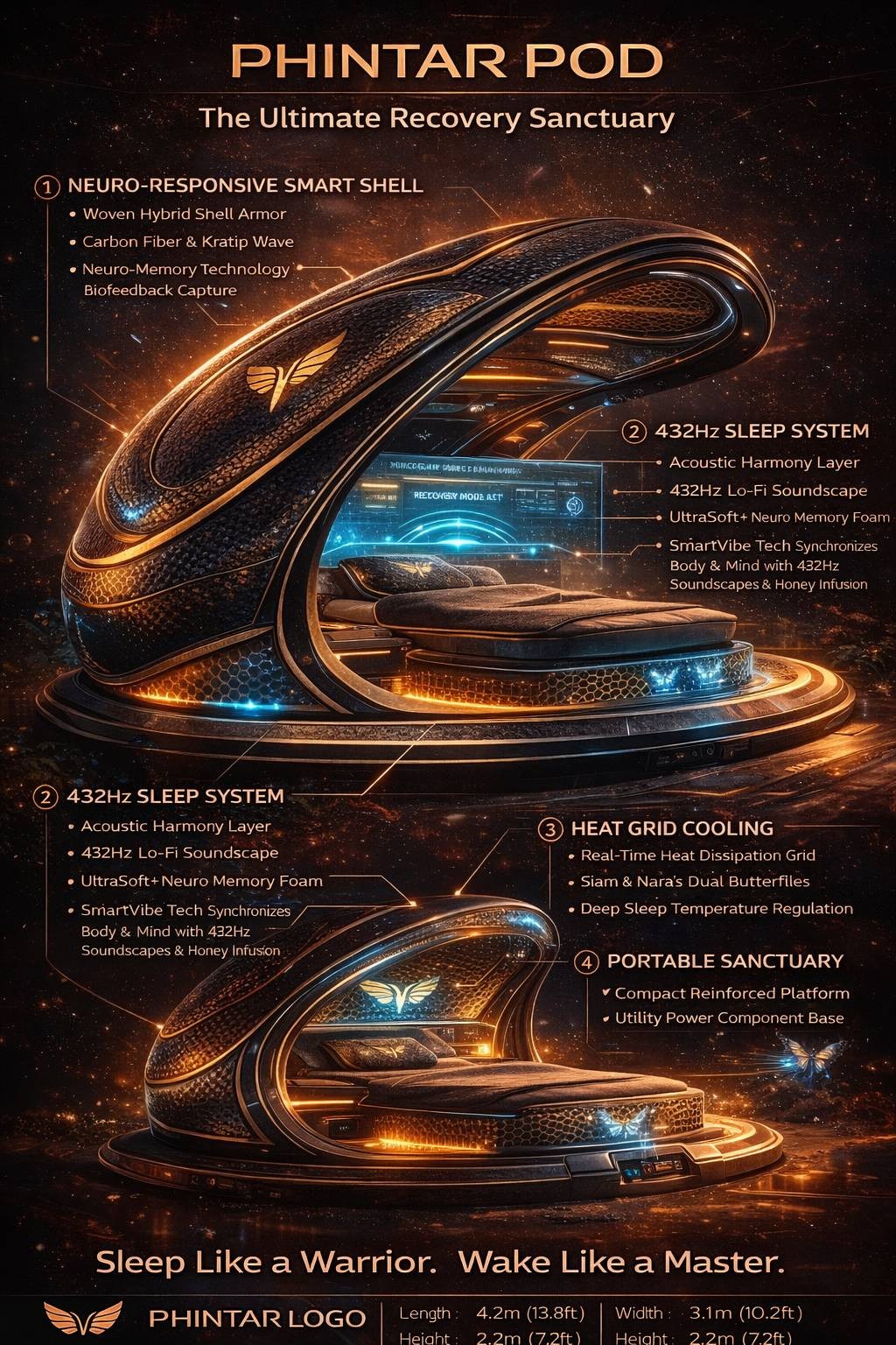 ภาพแนวคิด PHINTAR POD ของ PHINTAR