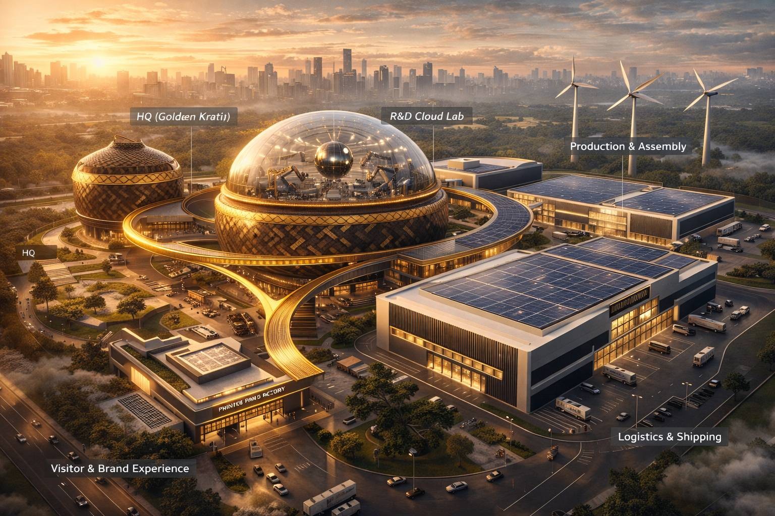 ภาพแนวคิด PHINTAR FACTORY ของ PHINTAR
