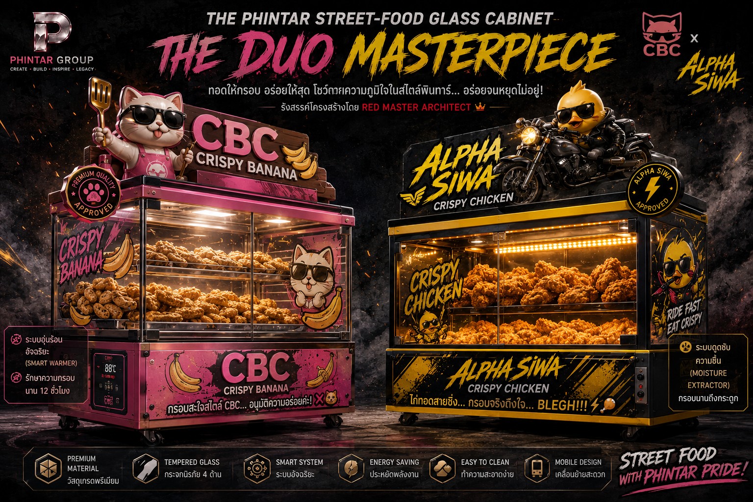 ภาพแนวคิด CBC MINI-KICK ของ PHINTAR